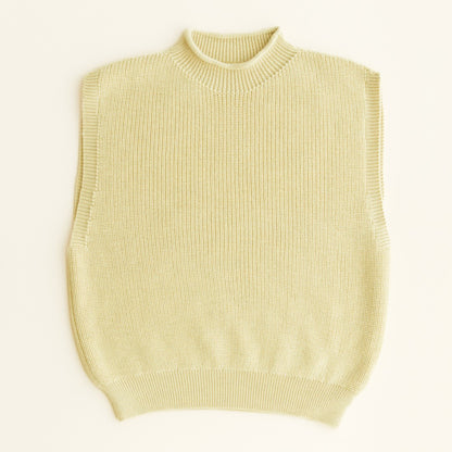Hvid Vest Helle Light Yellow
