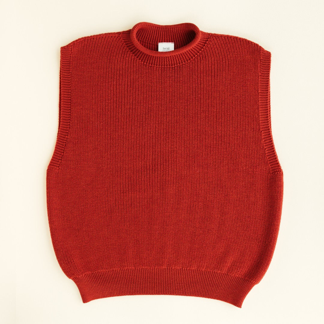 Hvid Vest Helle Red