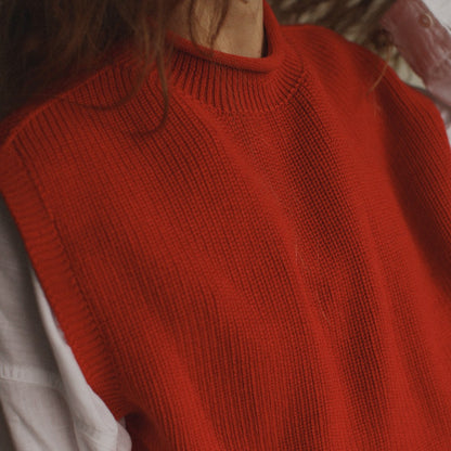 Hvid Vest Helle Red