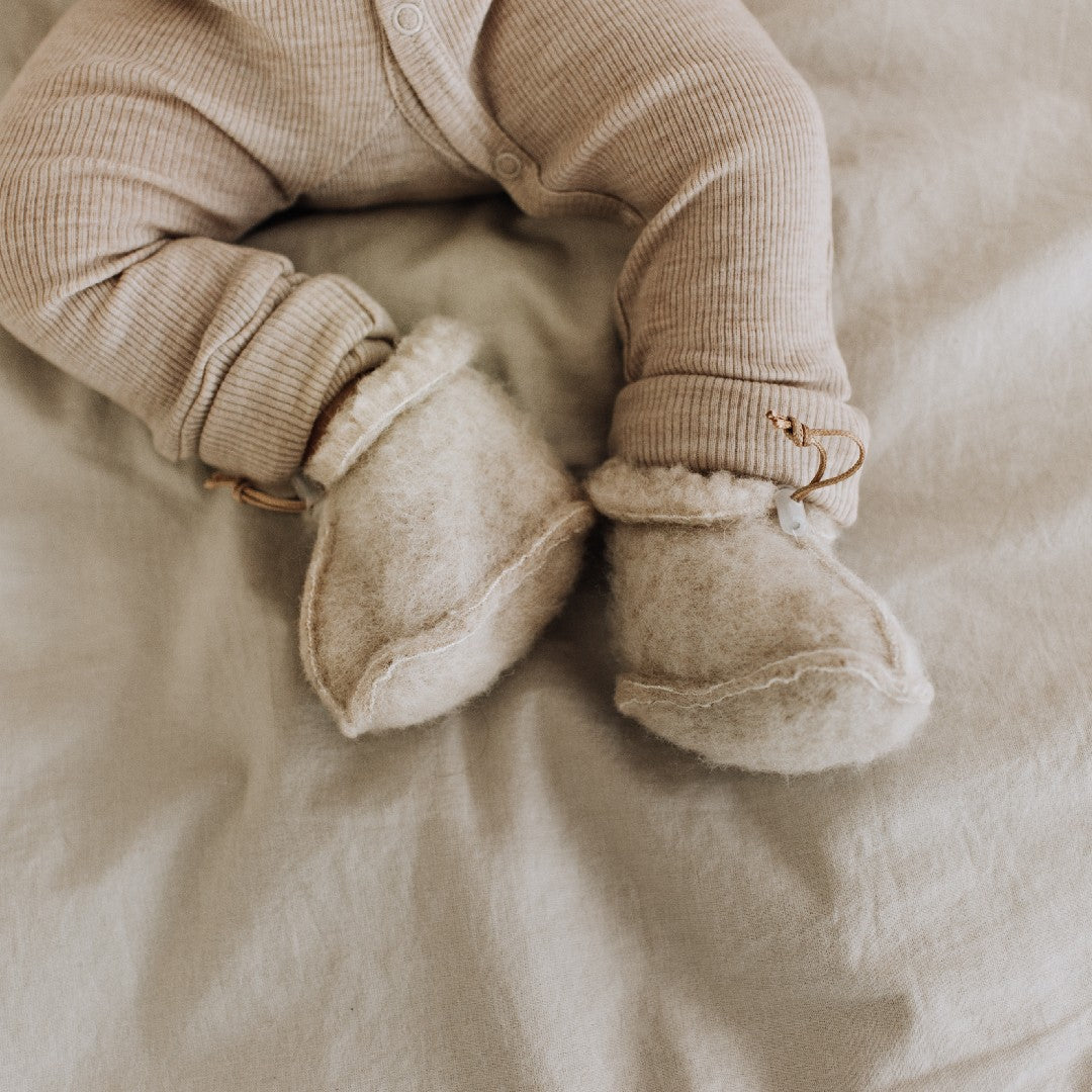 Kico Label Babyslofjes Beige