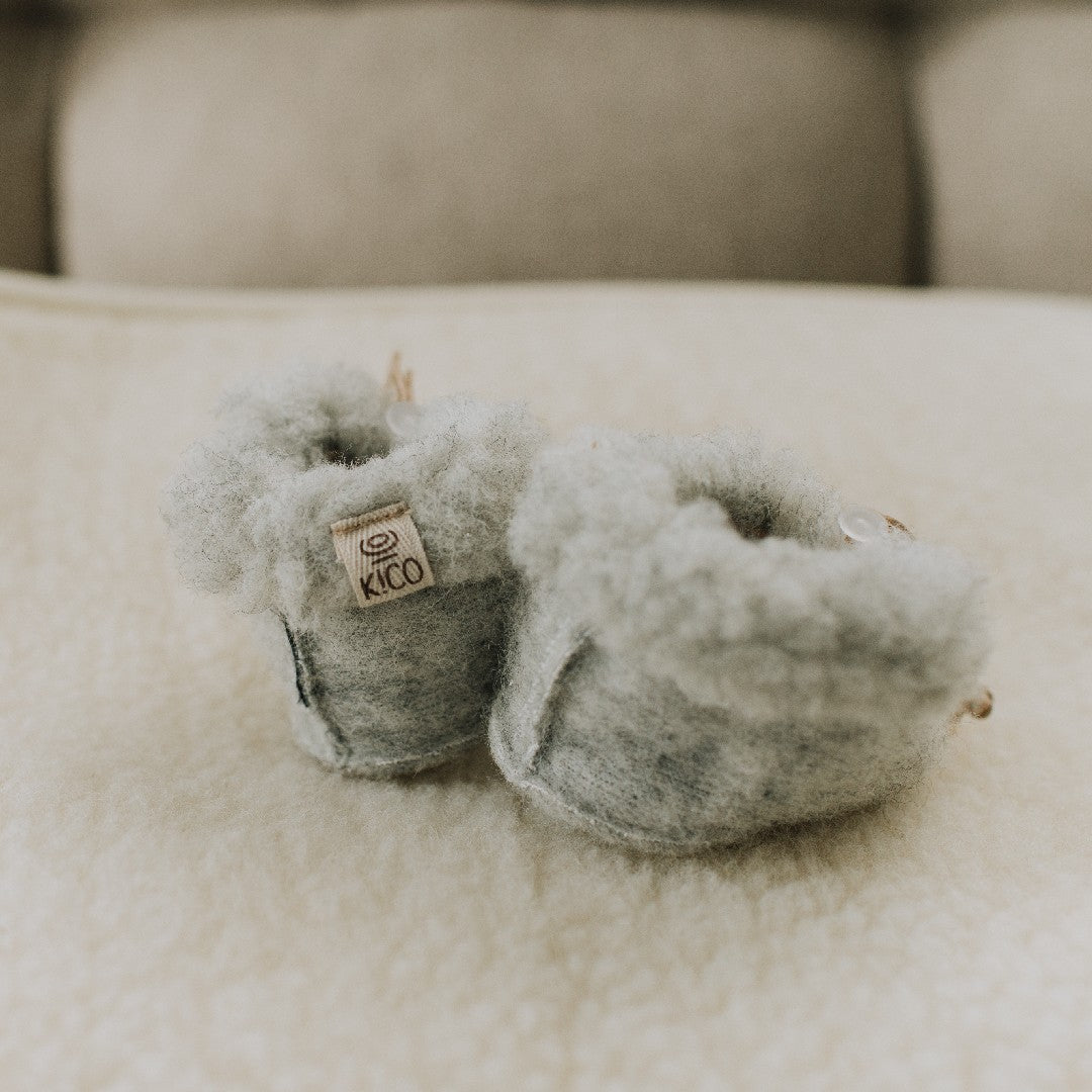 Kico Label Babyslofjes Grey