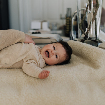 Kico Label Deken Tumbled Beige