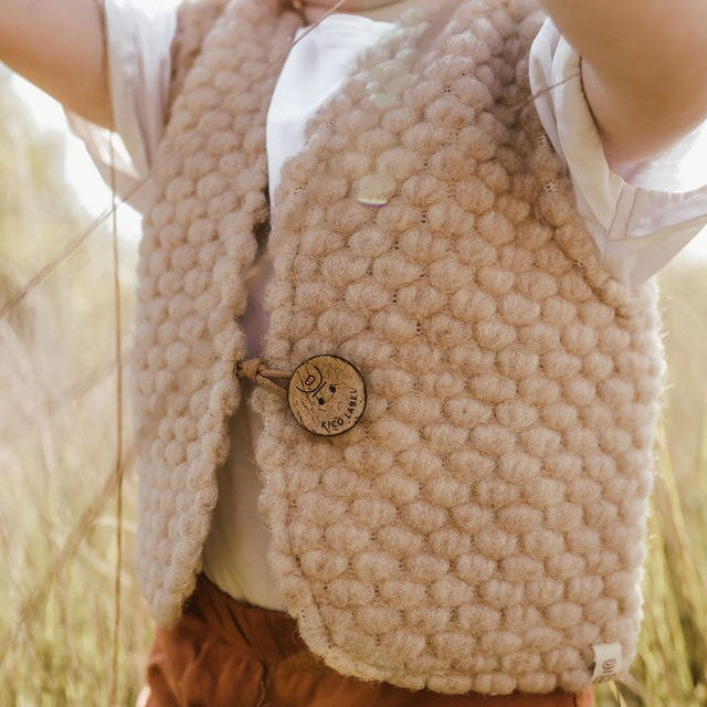 Kico Label Kindervest Boucle