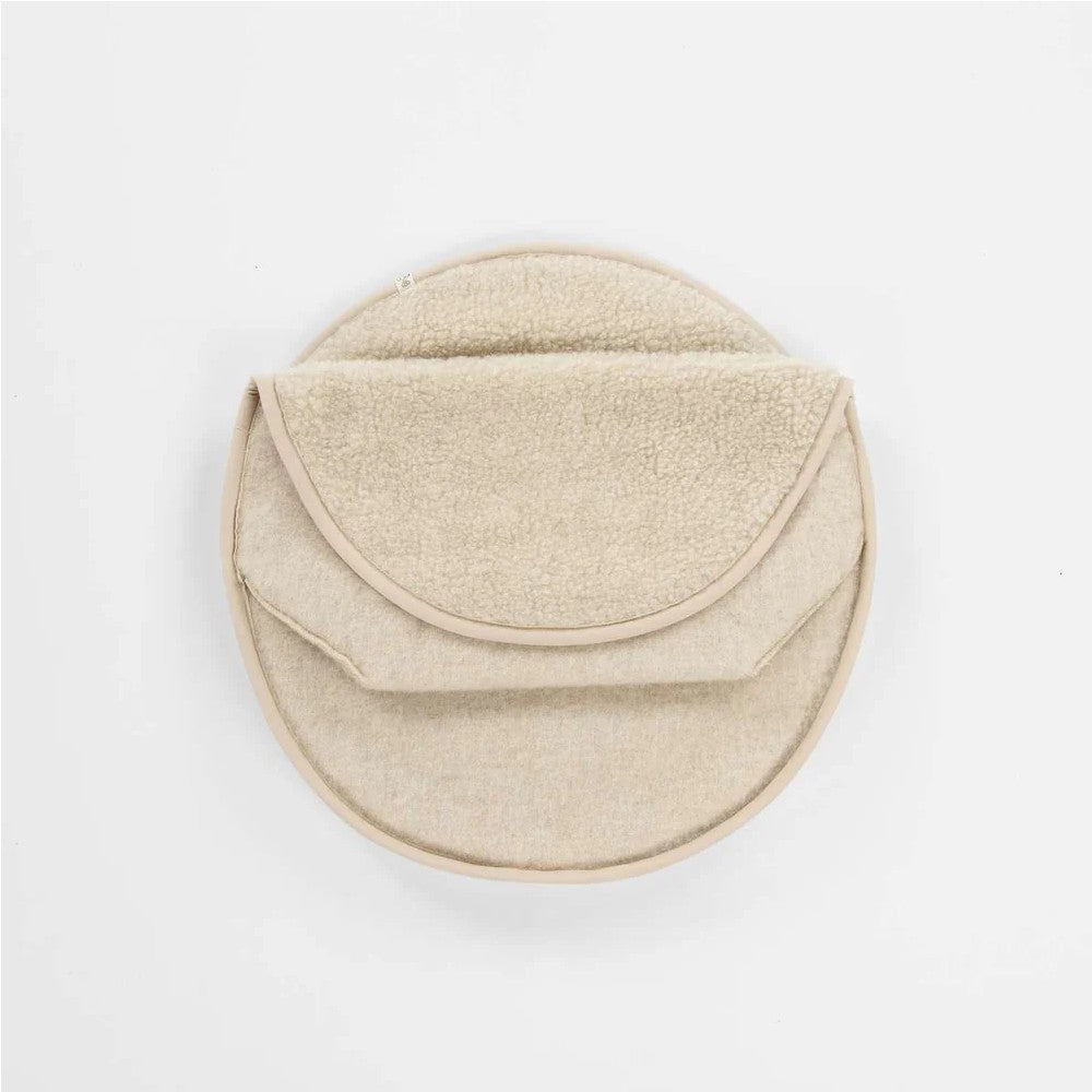 Kico Label Wollen Voetenzak Beige