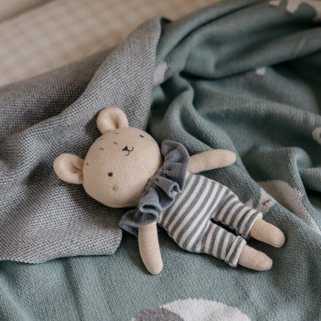 Little Otja Deken Elephant Teal