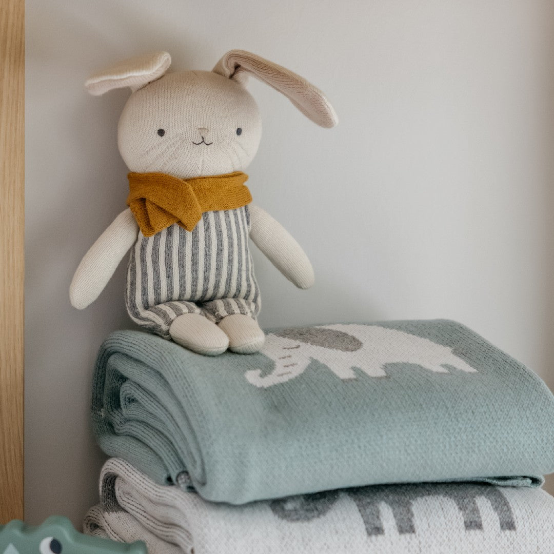 Little Otja Deken Elephant Teal