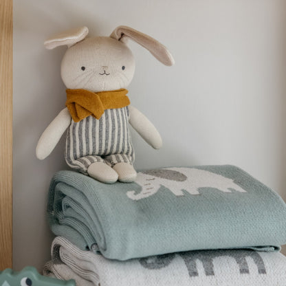 Little Otja Deken Elephant Teal