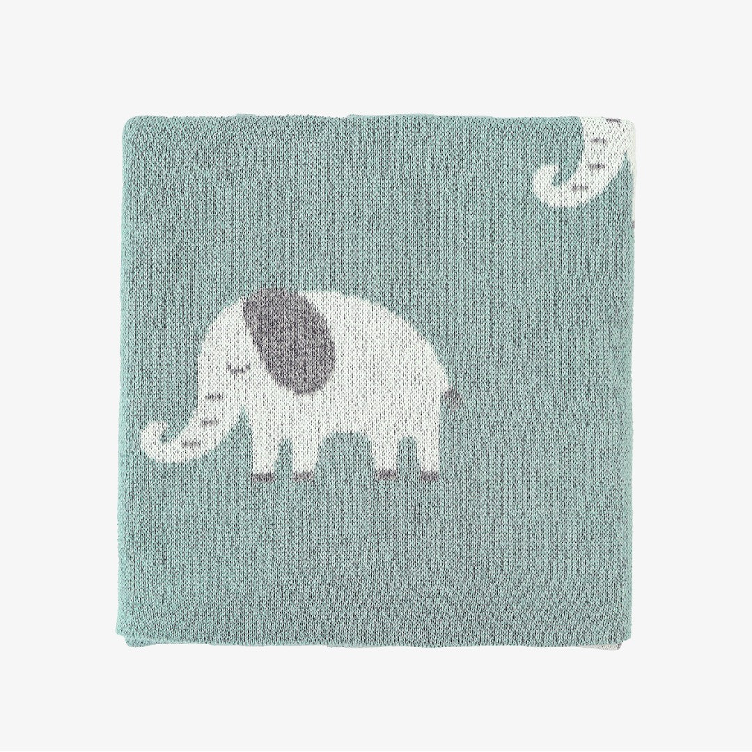 Little Otja Deken Elephant Teal