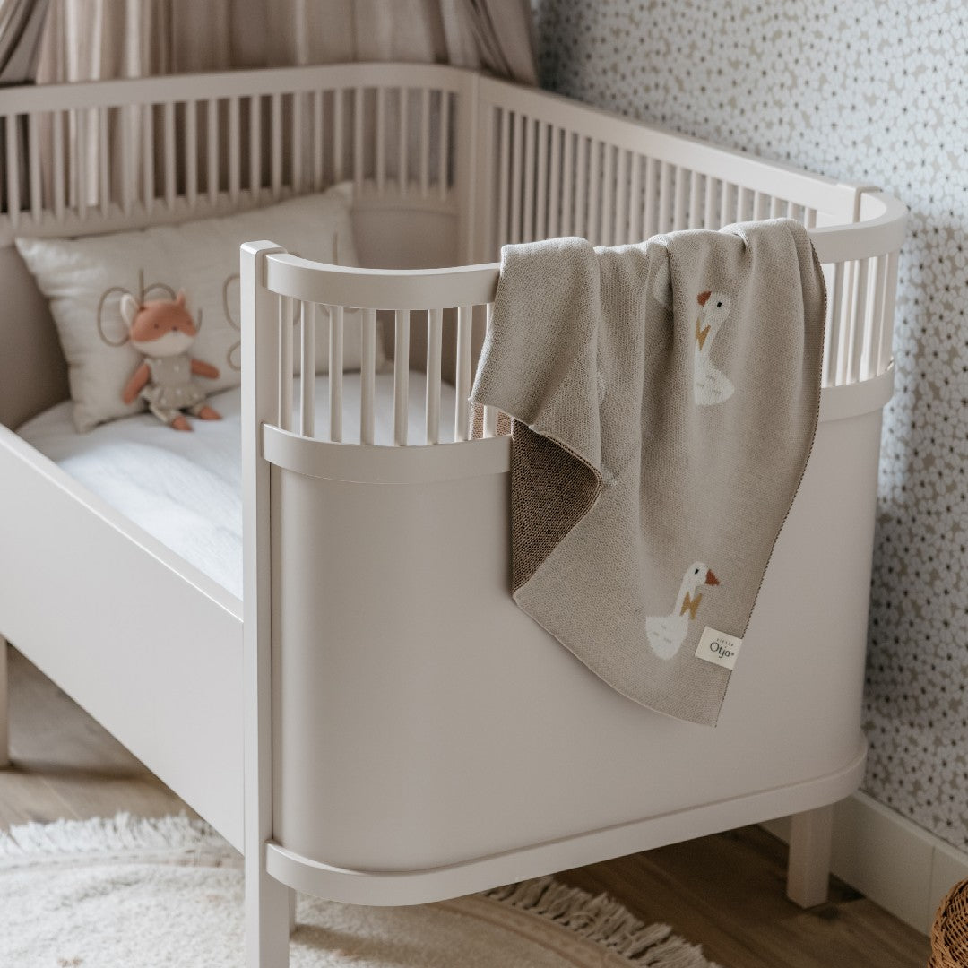 Little Otja Deken Goose Beige