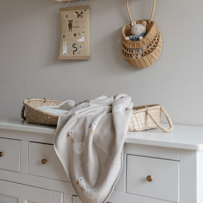 Little Otja Deken Goose Beige