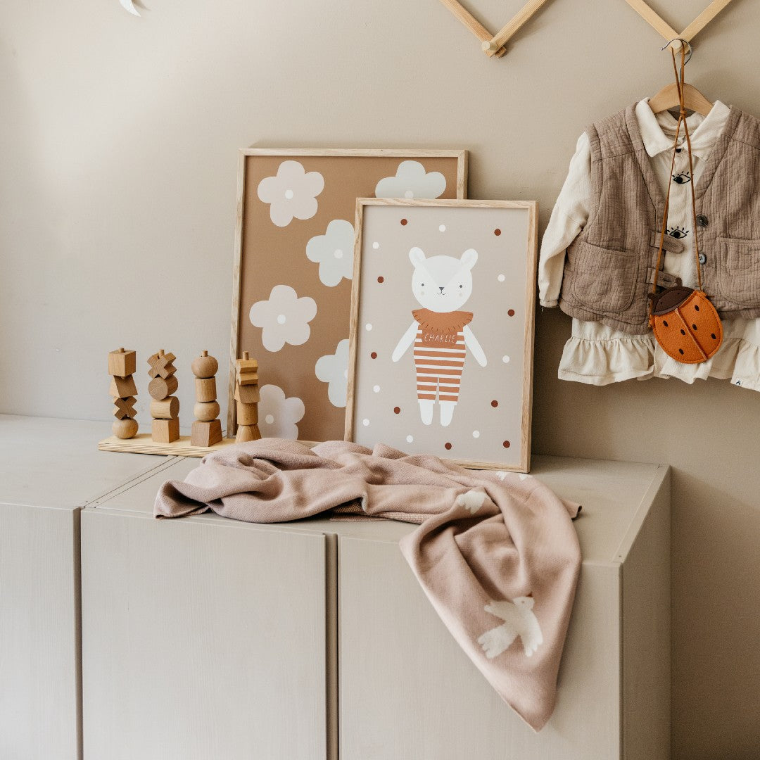 Little Otja Deken Little Birdie Blush