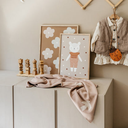 Little Otja Deken Little Birdie Blush