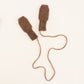 Hvid Wanten Fiza Mocha 6m-2j