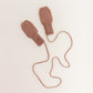 Hvid Wanten Fiza Terracotta 6m-2j