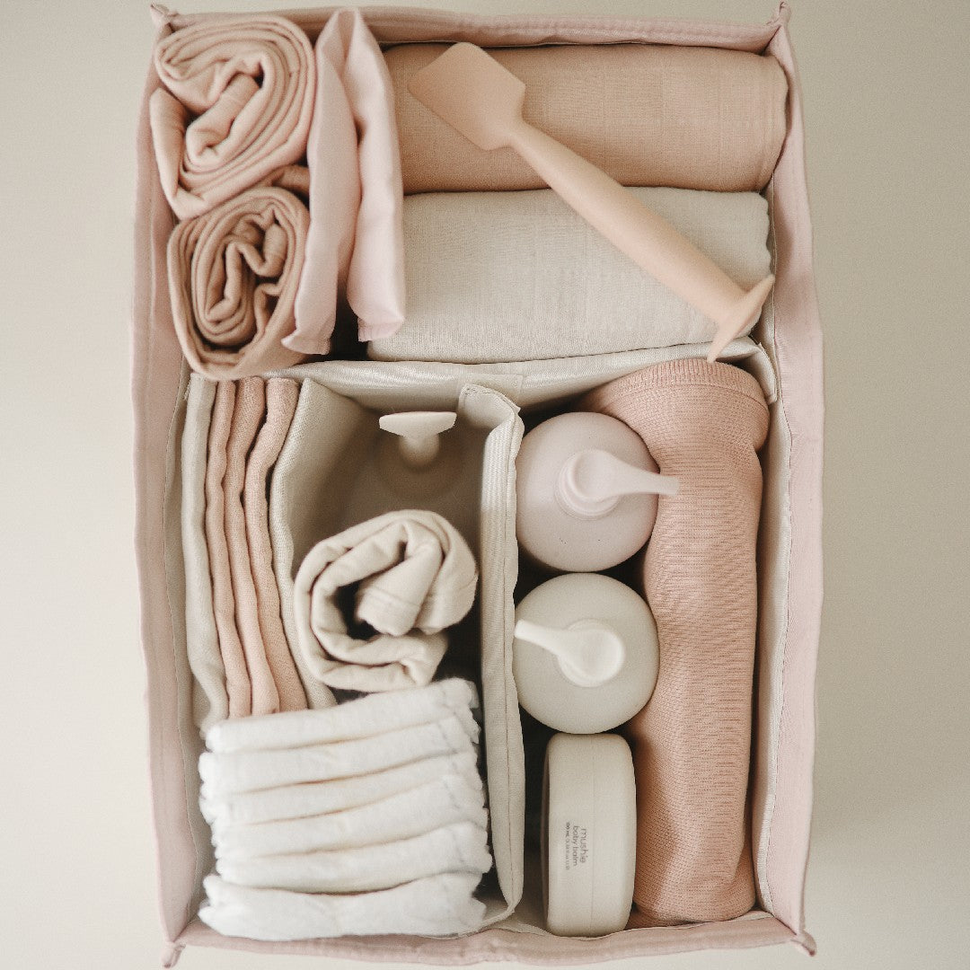 Mushie Luiermand Blush