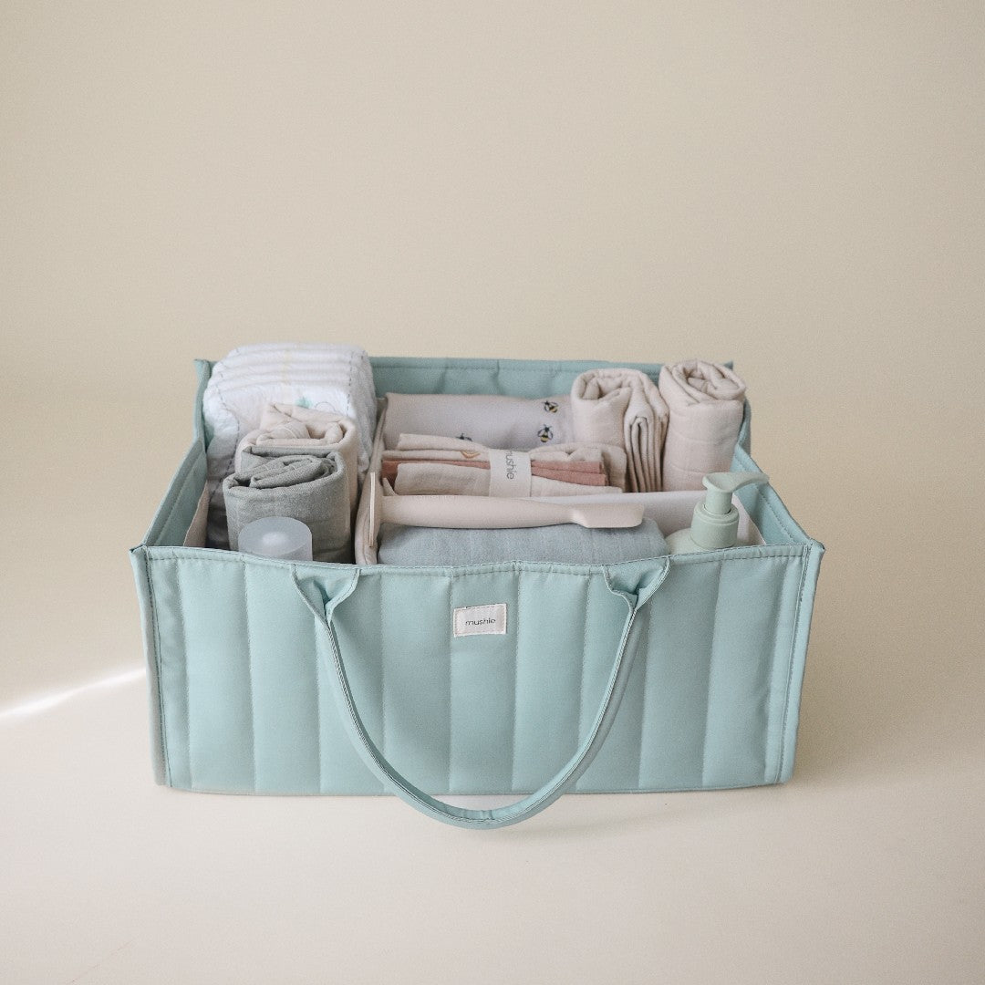 Mushie Luiermand Roman Green