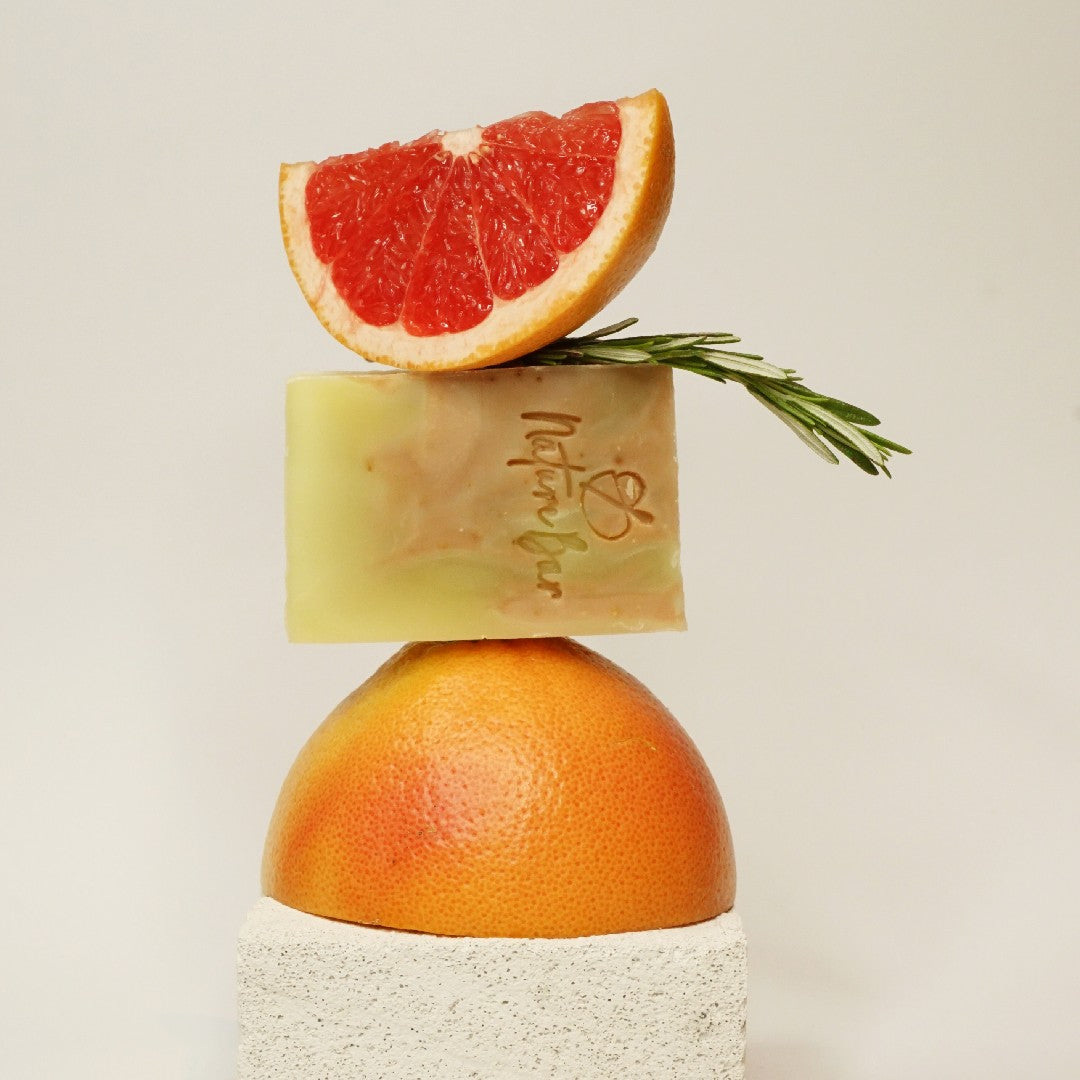 Nature Bar Grapefruit en Rozemarijn Zeep
