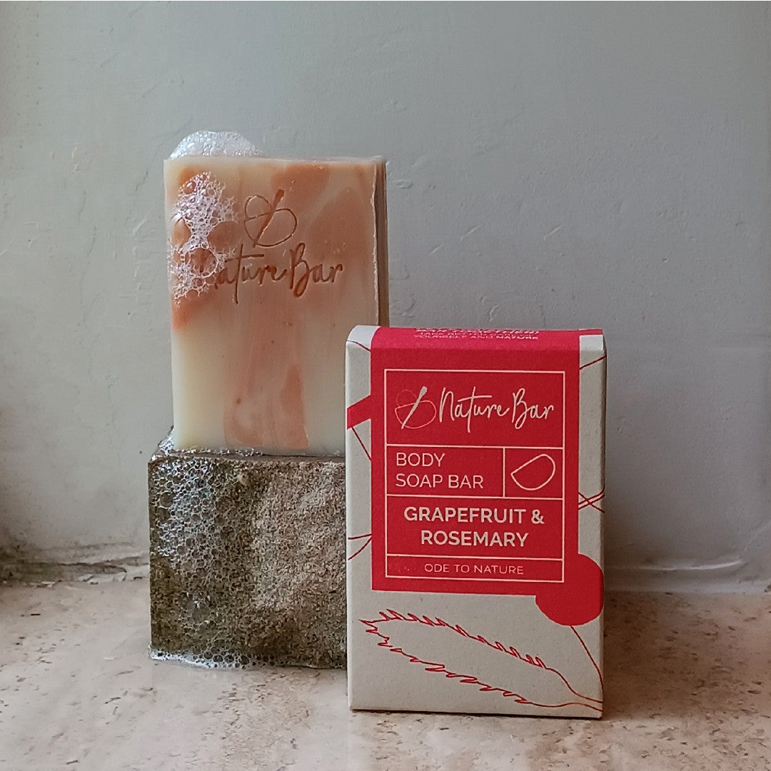 Nature Bar Grapefruit en Rozemarijn Zeep