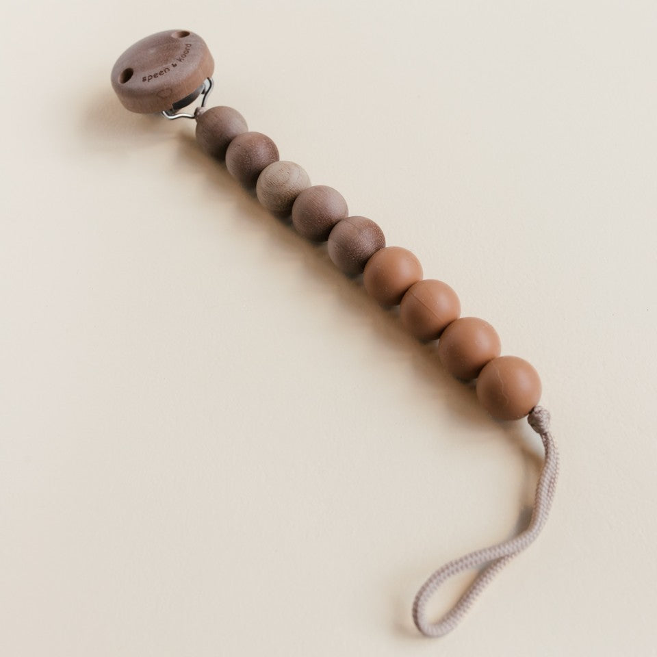 Speen en Koord Speenkoord Nova Walnoot Honey